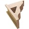 Ekena Millwork 7 1/2-in W x 16-in D x 20-in H Funston Trad Rough Cedar Woodgrain TimberThane Outlooker, Primed Tan OUTUR075X16X20FST04RCPR - alternate 3